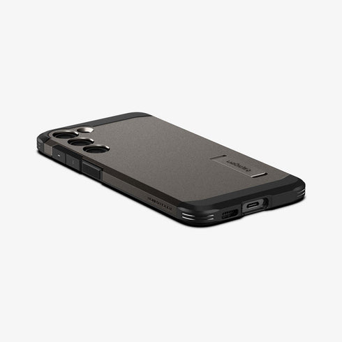 ACS05623 - Galaxy S23 Ultra Case Tough Armor in black showing the back